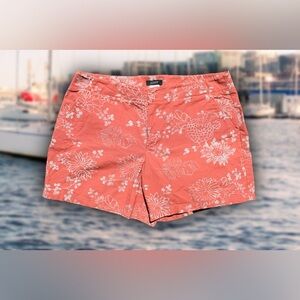 J. Crew Pink Floral Shorts Sz 4